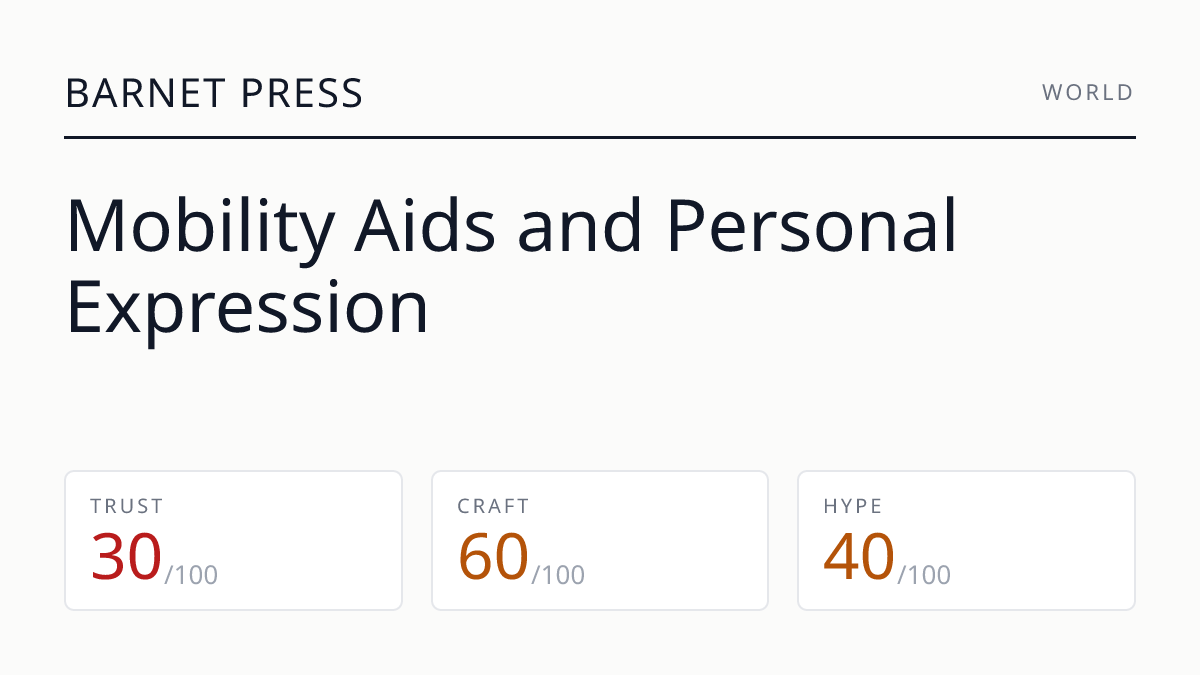 Mobility Aids and Personal Expression