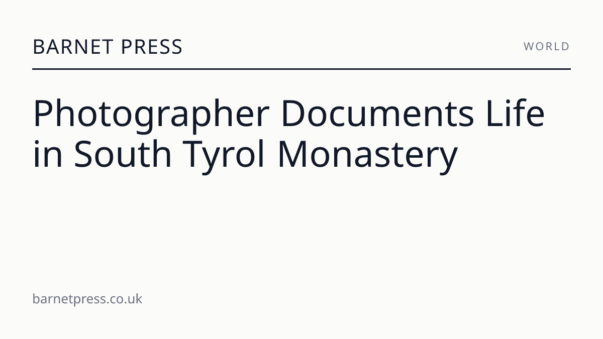 Photographer Documents Life in South Tyrol Monastery