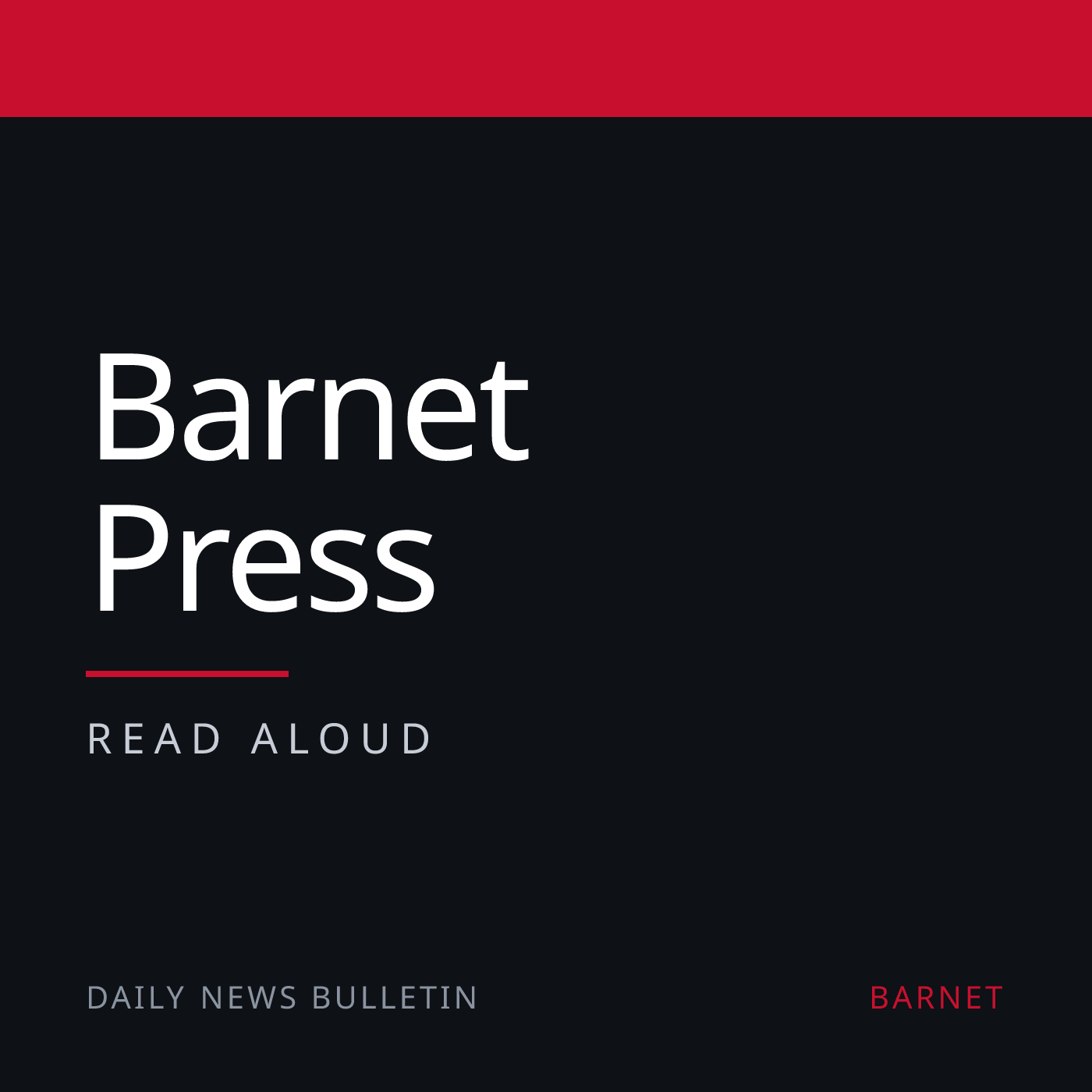 Barnet Press podcast artwork
