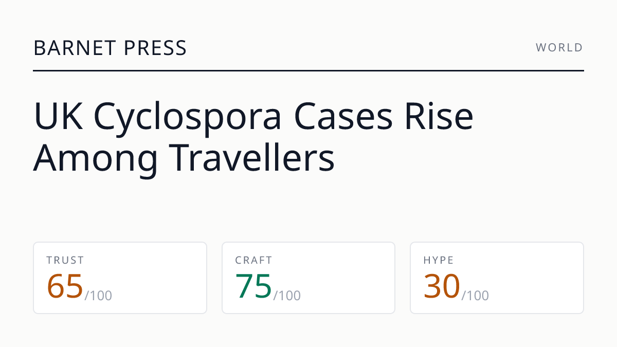 UK Cyclospora Cases Rise Among Travellers