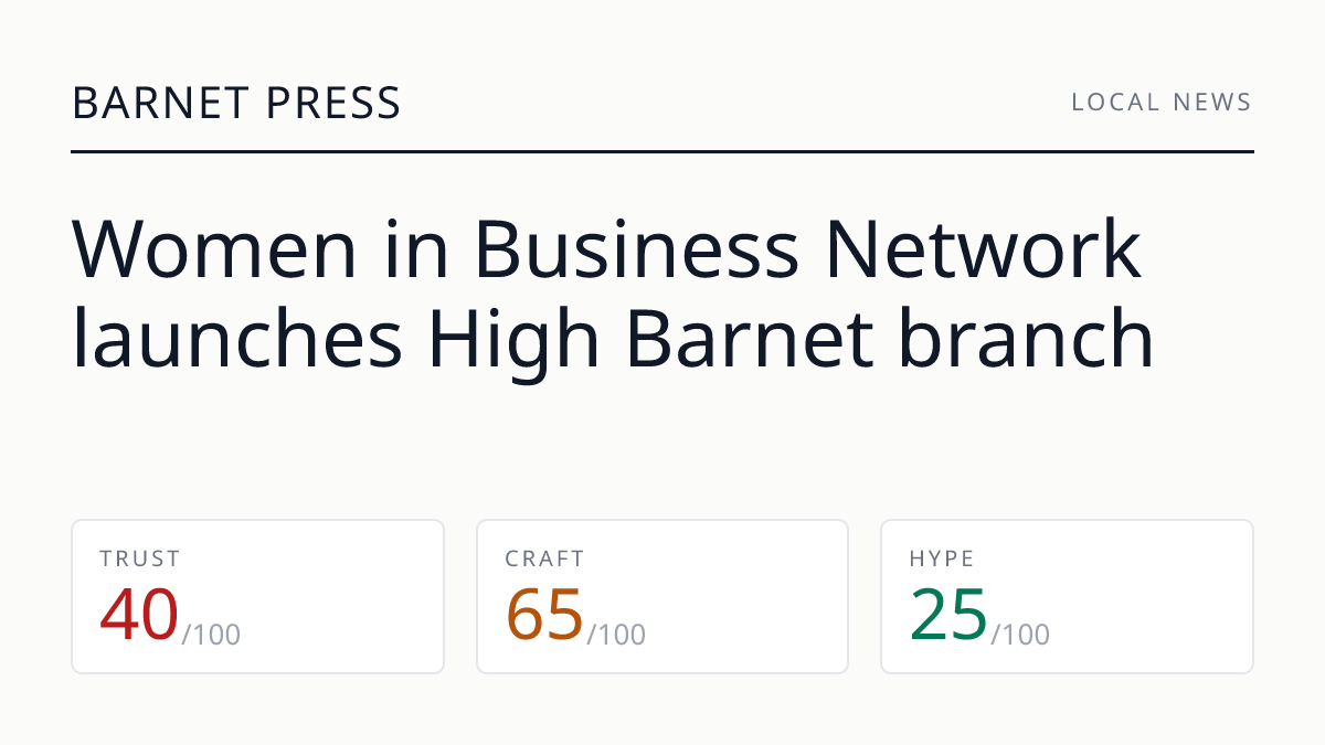Women in Business Network launches High Barnet branch